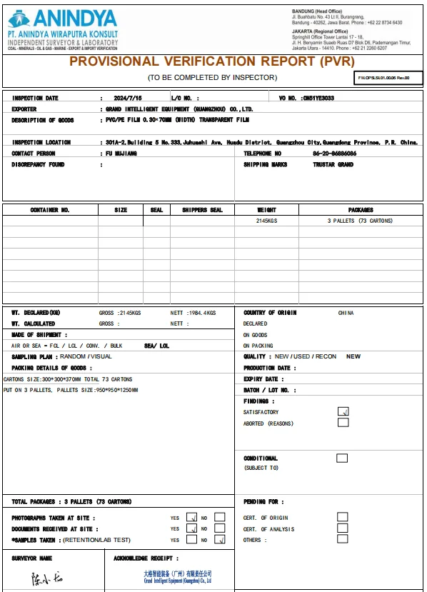 Patent Report
