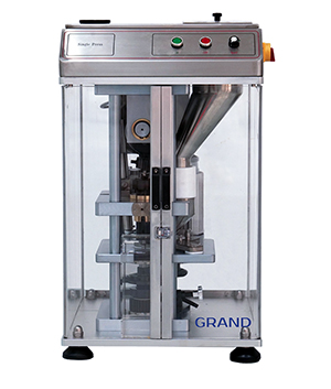 Tek zımbalı tablet pres makinesi