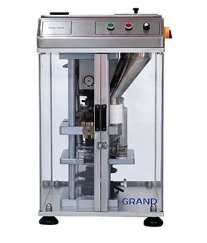 Single punch tablet press machine