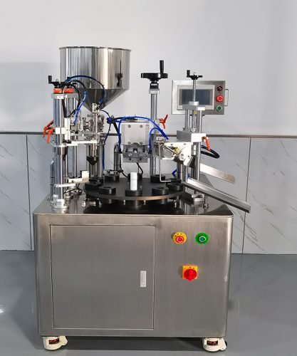 Manual tube filling machine real photo