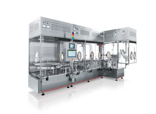 Ligne de conditionnement de flacons et d'ampoules