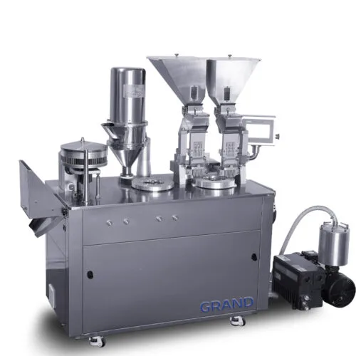Double-Head-Semi-Automatic-capsule-filling-machine
