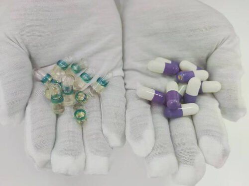 capsules de gélatine molles et dures