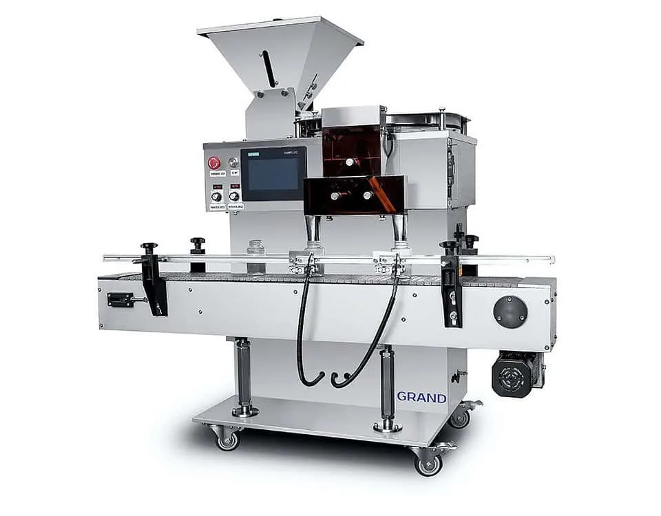 Fully automatic capsules counting and bottling machine