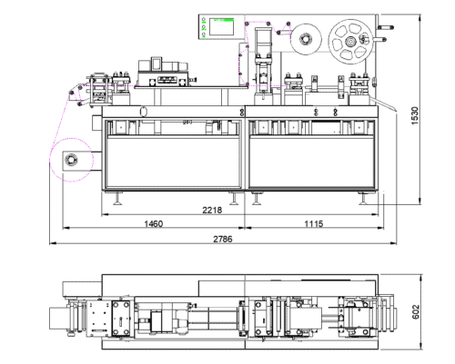 Thermoforming Blister Packaging Machine