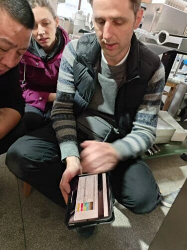顧客の特定の生産要件を表示する