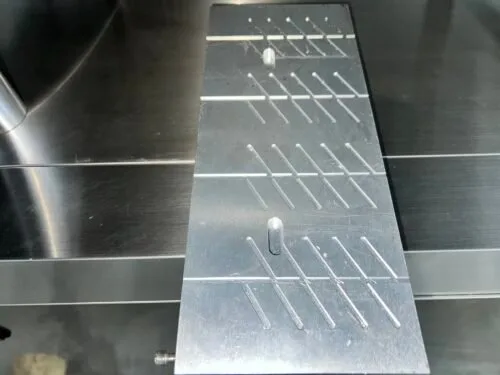 Capsule mold positioning hole