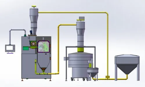 Solid dosage form granulation line4