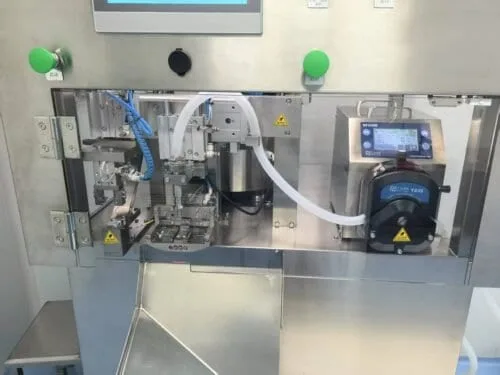 Infusion bag filling station