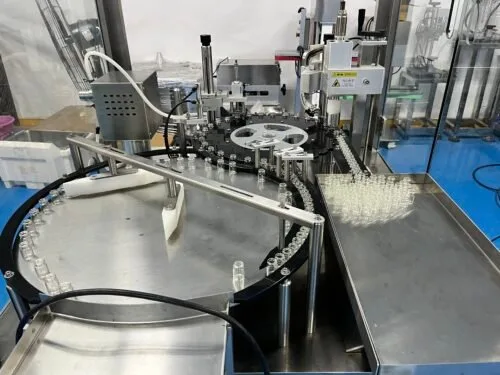 Wheel and gland structure