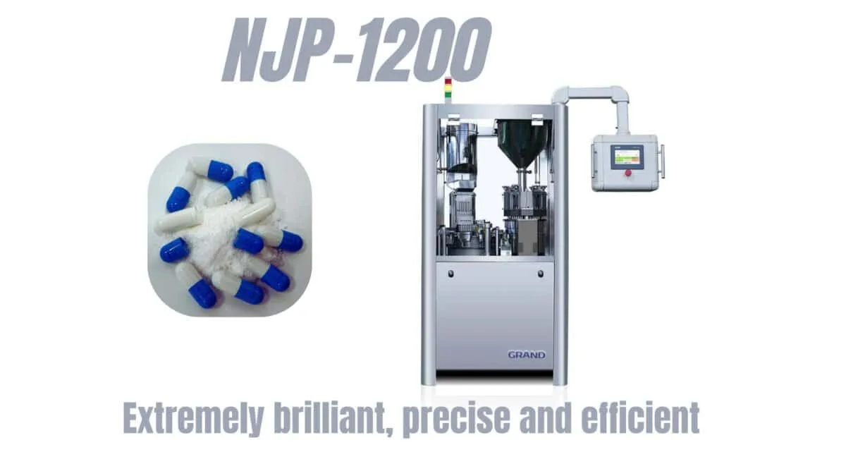 Kapsül dolum makinesi-NJP-1200