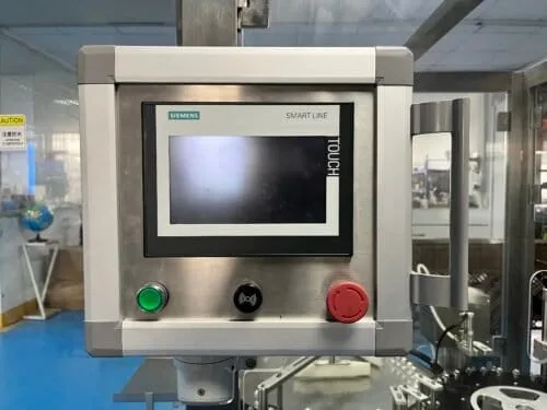 Siemens control screen