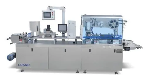 Blister packaging machine with inspection system1