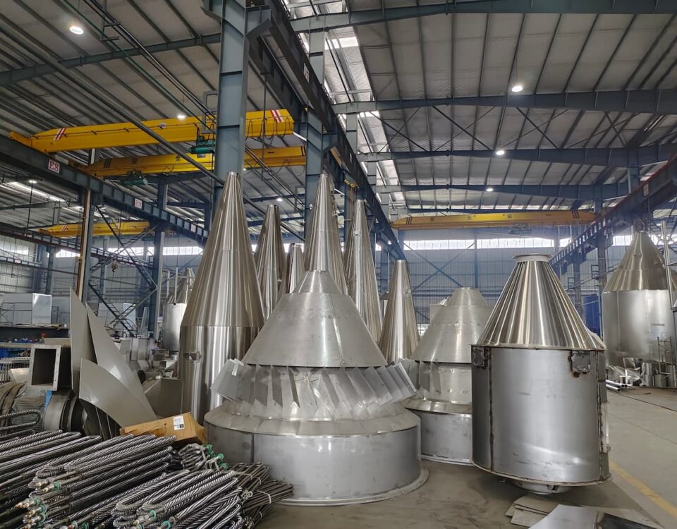 流動床造粒機工場