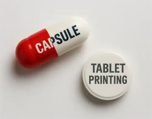 Capsule Printing pill printer