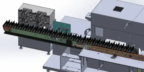 Cartoning machine animation demonstration