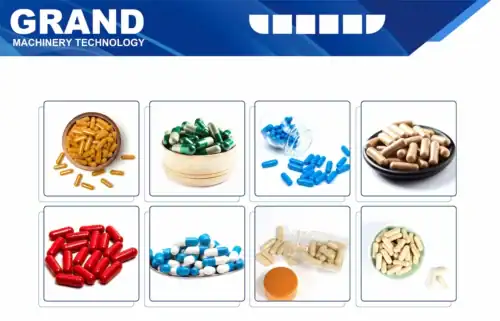 Filled capsule samples