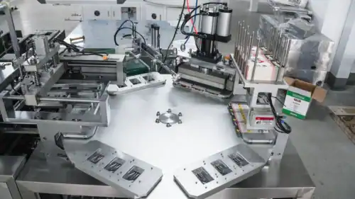 Blister machine turntable position-Blister Card Packaging Machine