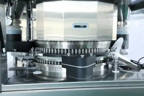 Tablet press rotating tower