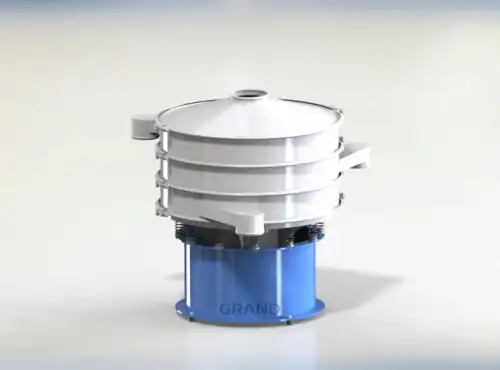 Swing screening machine