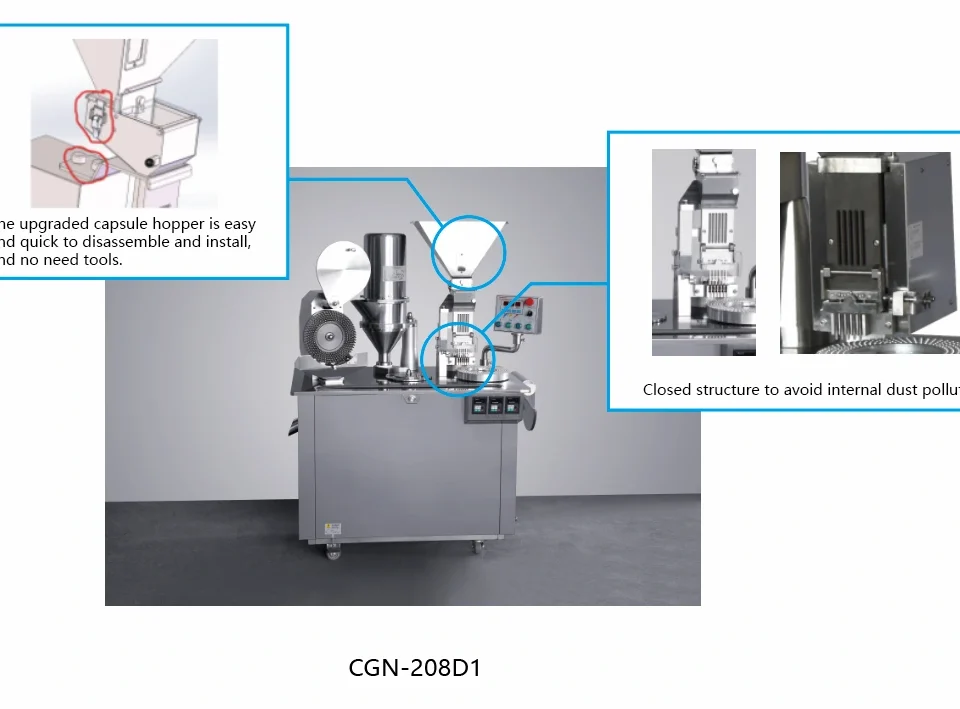 Advantages of Semi-Automatic Capsule Machine Equipment - grand