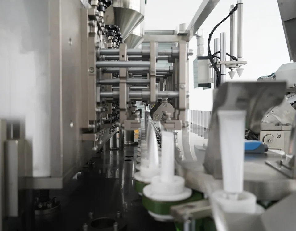 The injection nozzle can be raised and lowered, and the insertion height can be freely set-Tube Filling and Sealing