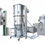 Wet granulation + fluidized bed drying line