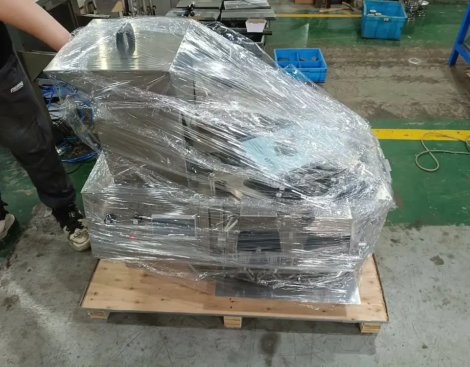 Counting machine packaging and wrapping protection