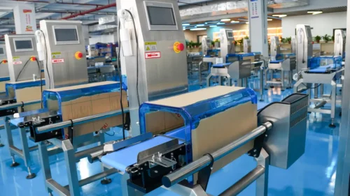 Large quantity of gold detectors awaiting shipment