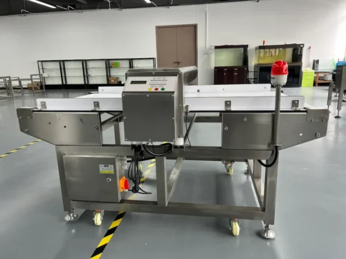 Real shot of aluminum foil metal inspection machine