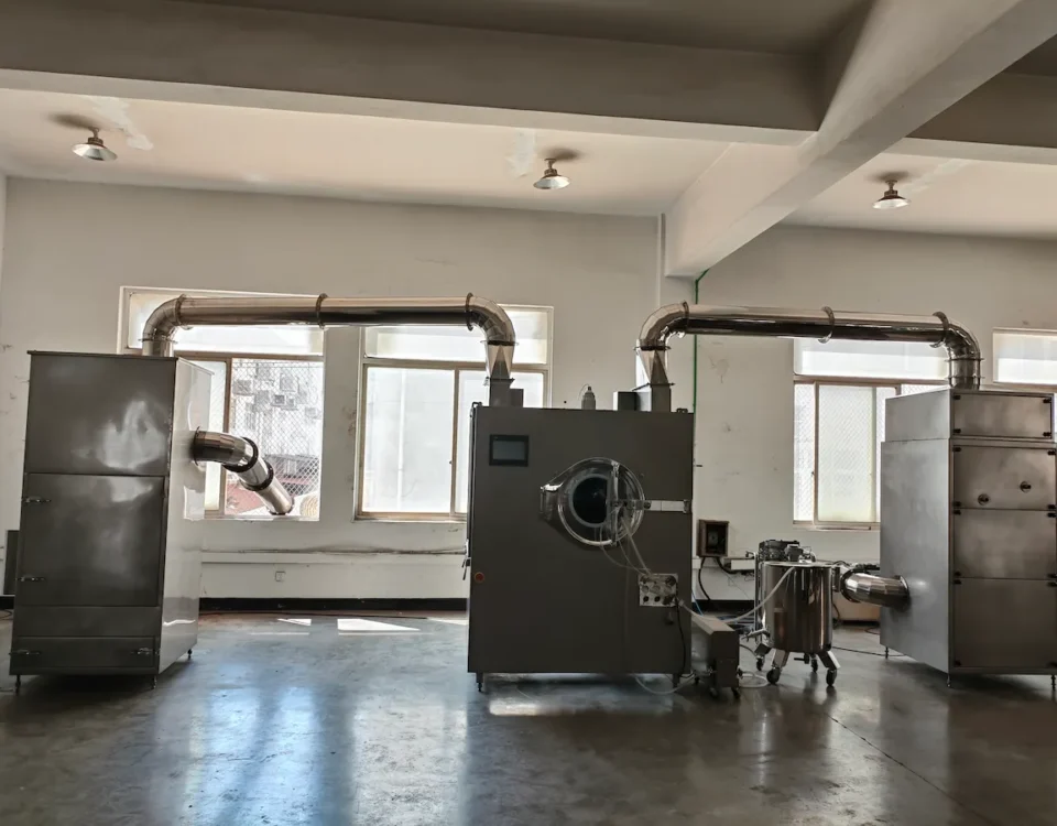 The coating machine unit was exported to Yemen.