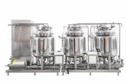 Behind-the-Scenes View of the CIP Cleaning System