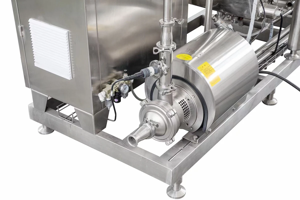 CIP Cleaning System — Motor Section