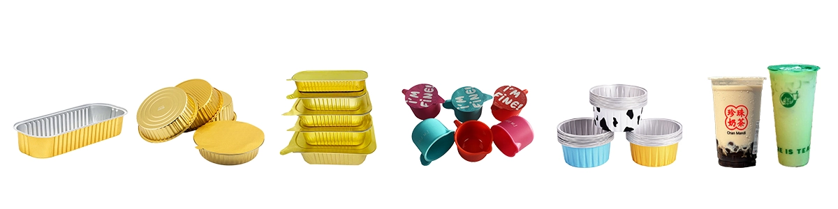 Square and round bowl filling and sealing samples