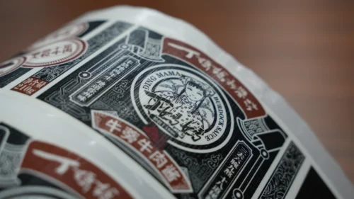 75µ Synthetic Paper Base — Printing Process + Spot Gloss Varnish + Spot Matte Varnish